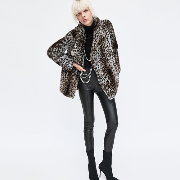 Faux Leather Leggings /Firm on Price! - Picture 4 of 6